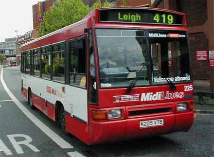 Northern Counties Dennis Dart Warrington